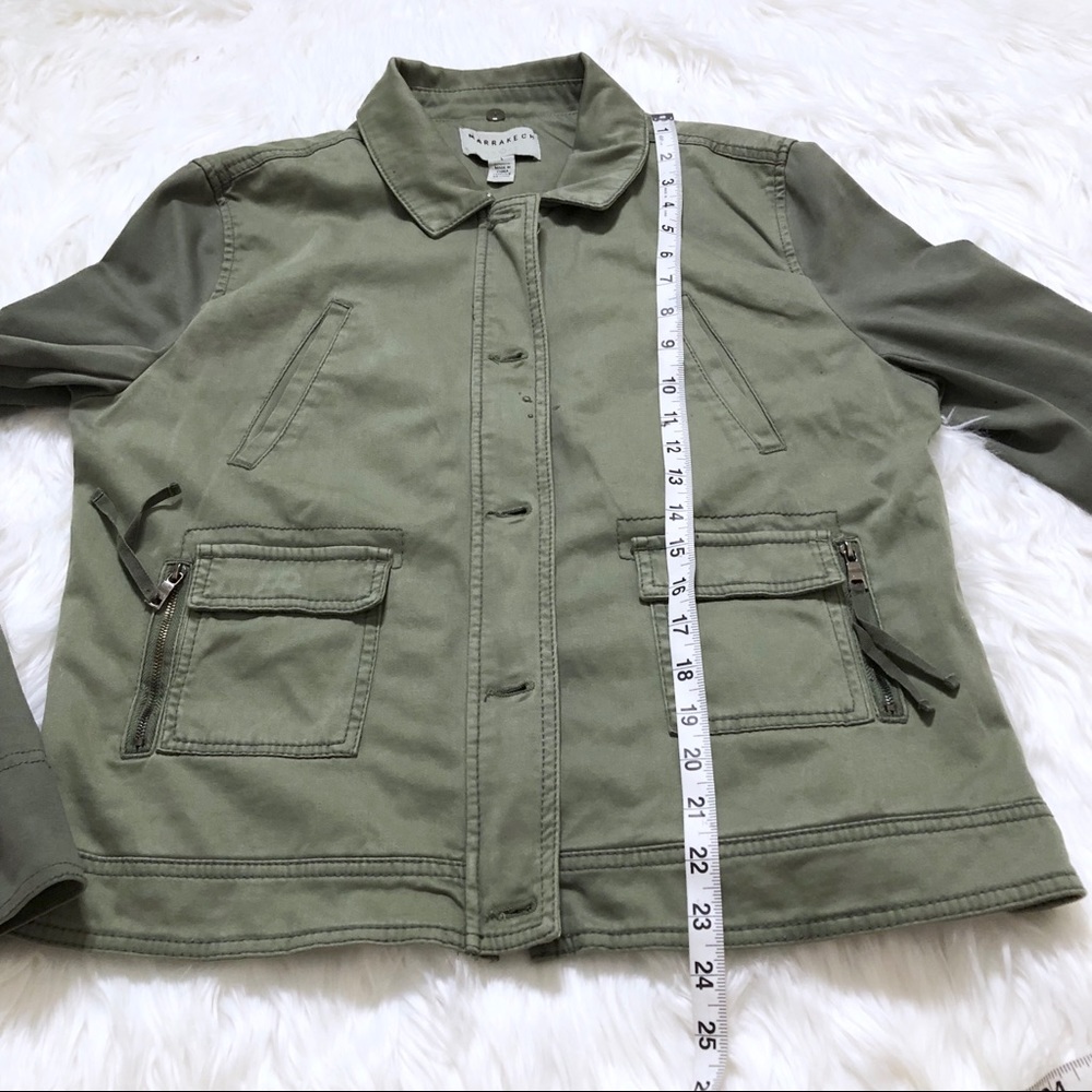 😍 Anthro Marrakech army Green Jacket! - Picture 7 of 8
